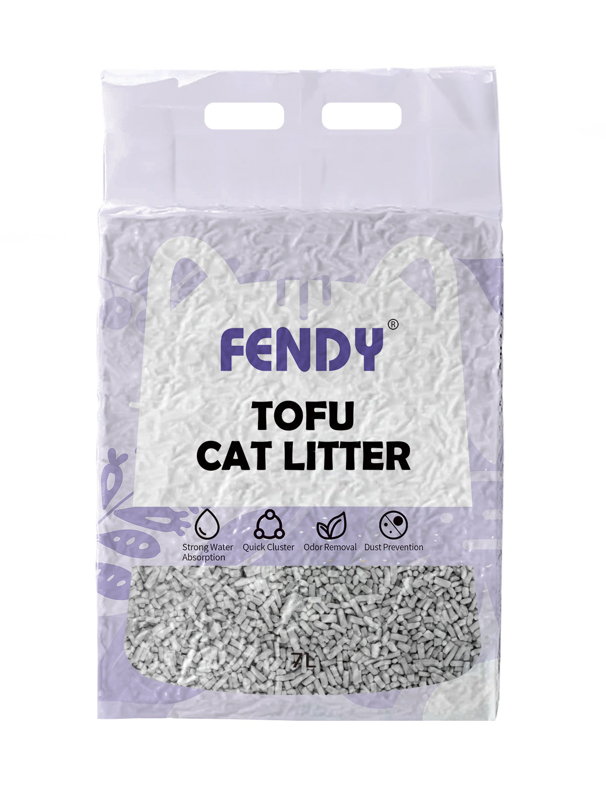 Clean carbon Tofu Cat Litter 7L-2.4KG*1