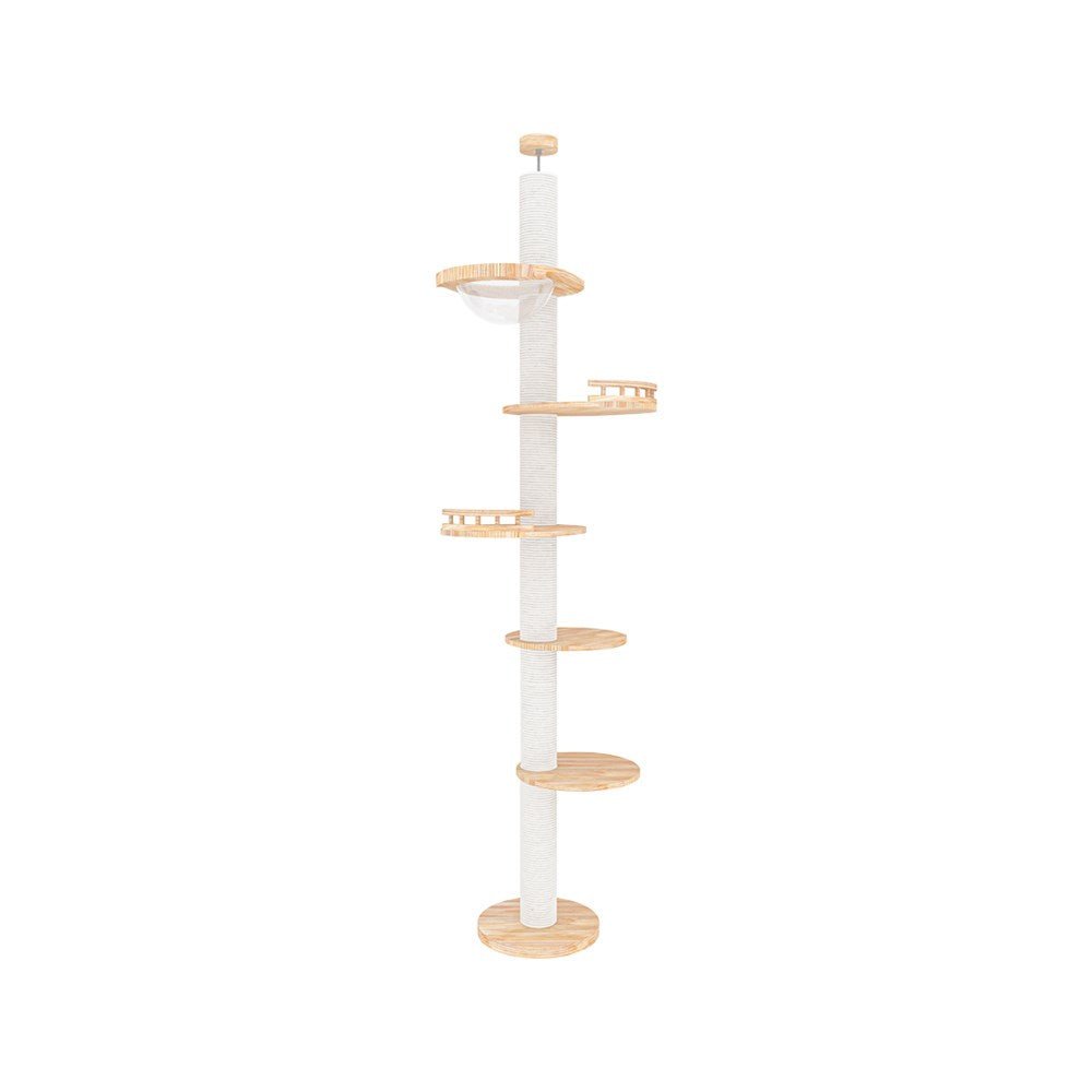 HONEYPOTCAT Sky Pillar Cat Tower - Coco & Harley - Pet Care > Cat Supplies > Cat Furniture - V390-221101B
