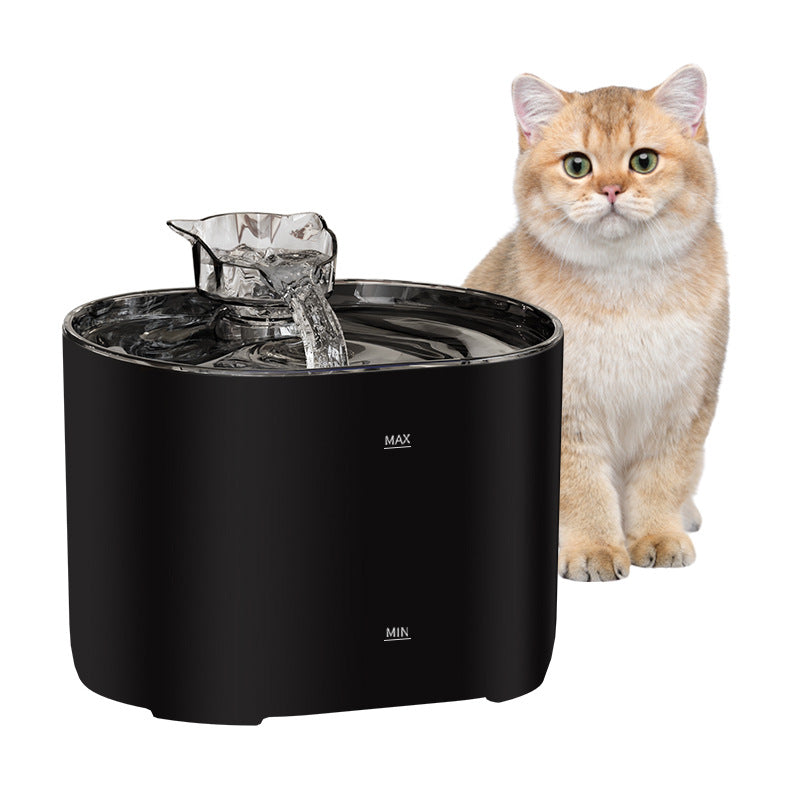 Automatic Pet Drinking Fountain - Filtered Flowing Water