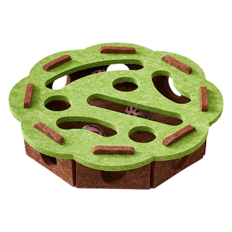 Interactive Felt Puzzle Box