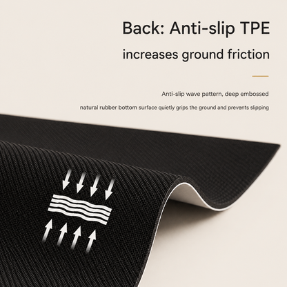 The back of a Pet Feeding Mat showing that it's non slip