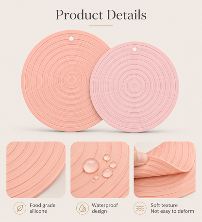 Silicone Pet Feeding Mats (2 Pack)