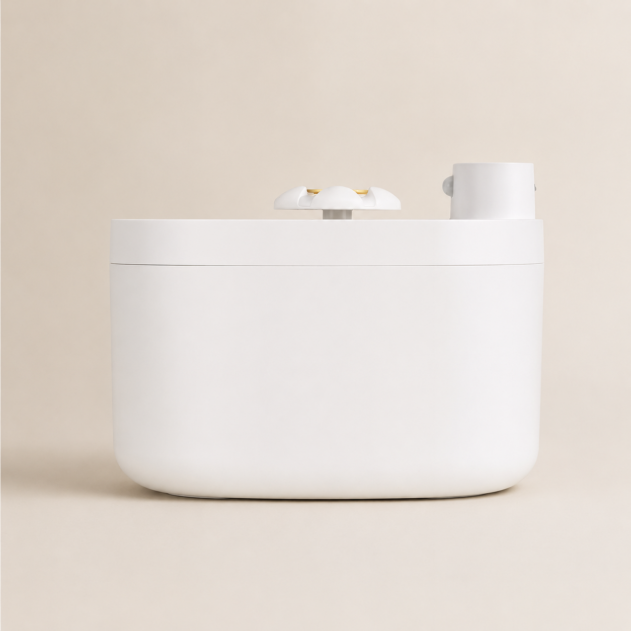 Side view of Automatic pet Water Fountain