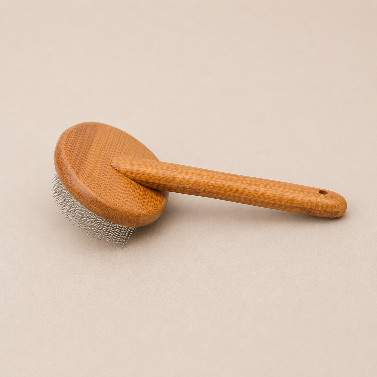 Natural Bamboo Pet Grooming Slicker Brush