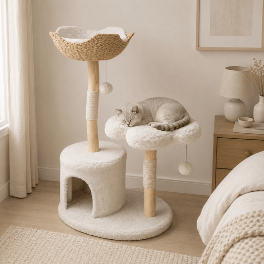 Cat Tree Condo 120cm - Coco & Harley - Pet Care > Cat Supplies > Cat Scratching Posts - V178-66924