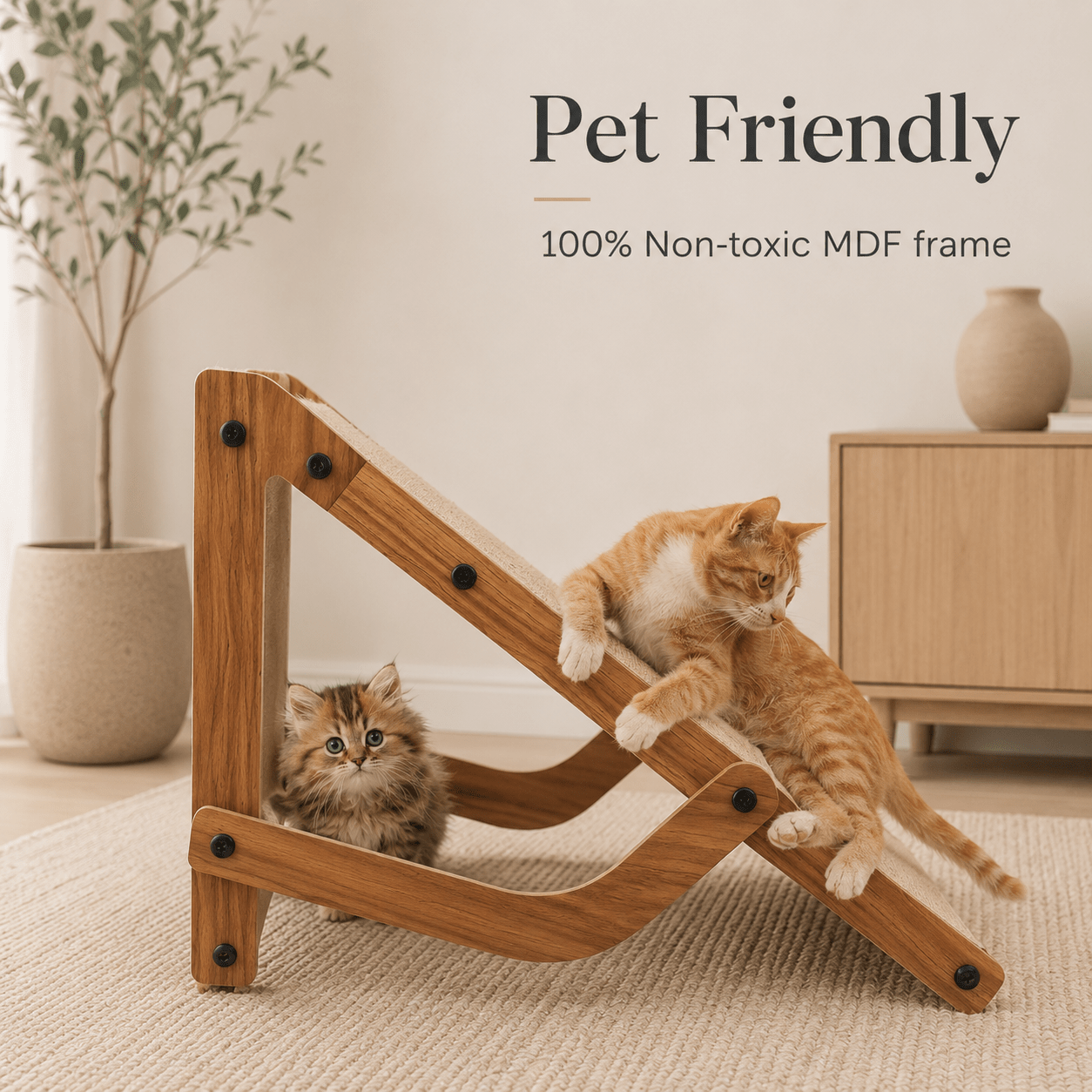 VaKa Cat Scratching Board - Coco & Harley - Pet Care > Cat Supplies > Cat Scratchers - V465-26825