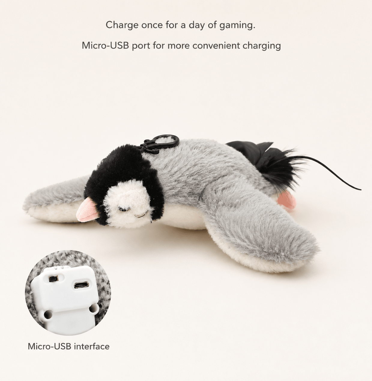 Electric Flapping Penguin Cat Toy - Coco & Harley - Pet Care > Toys > Cat Toys - V888-ELOSUNG28666