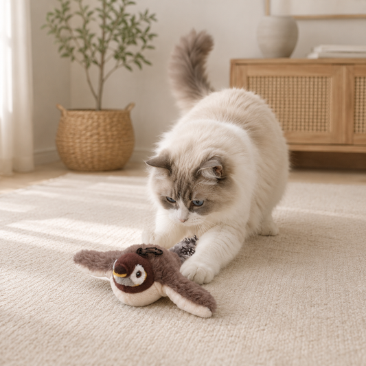 Electric Flapping Bird Cat Toy