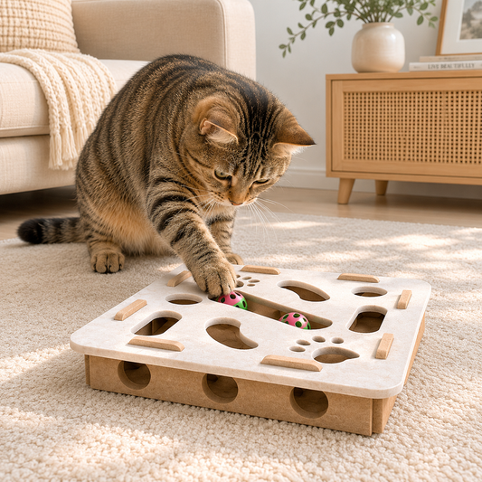 Interactive Felt Puzzle Box