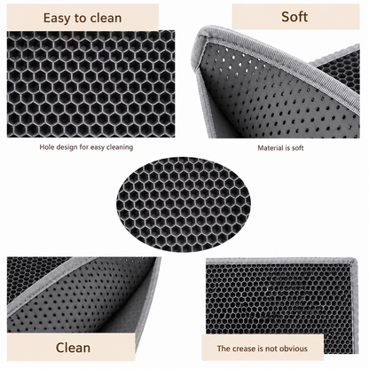 Double-Layer Cat Litter Trapping Mat
