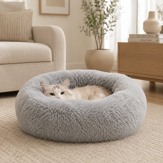 Cozy Donut Calming Bed