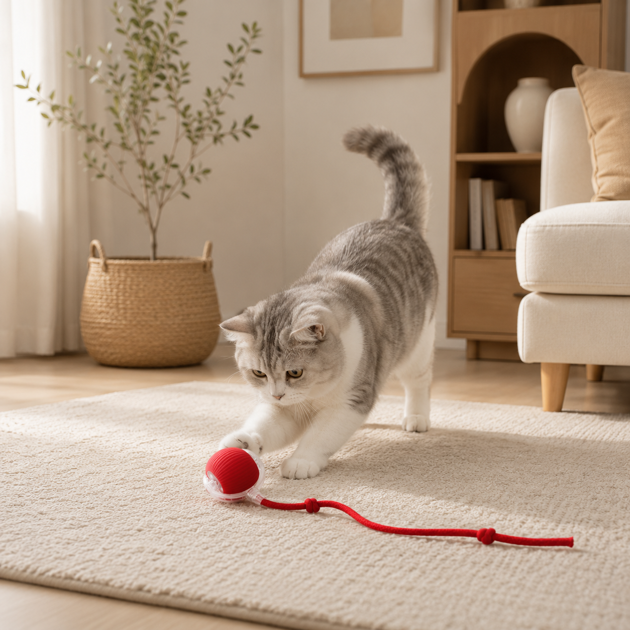 Smart Interactive Cat Ball Toy