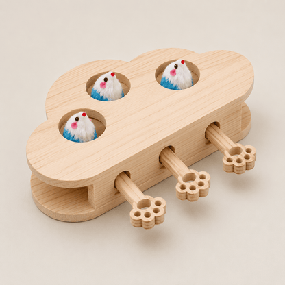 Whack-A-Mole Interactive Cat Toy - Coco & Harley - Pet Care > Toys > Cat Toys - V888-ELOSUNG41751