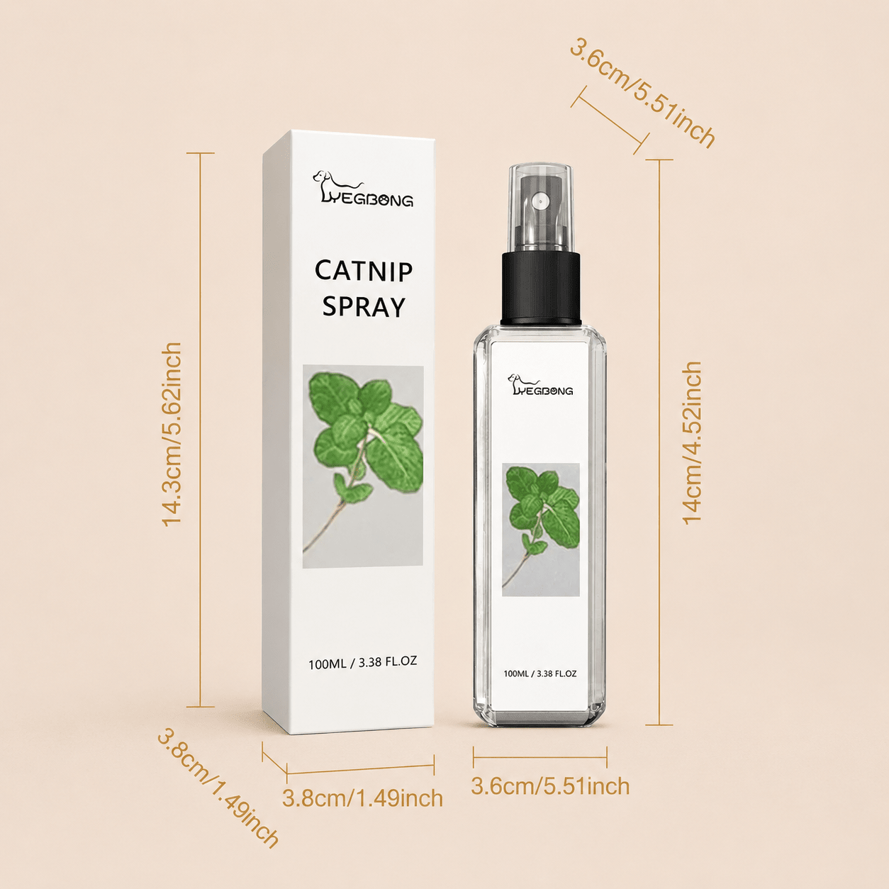 Catnip Spray - Coco & Harley - Pet Care > Toys > Cat Toys - V528-CATNIP-SPRAY-728884