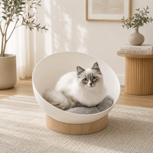 Cat Sphere Nest Bed - Coco & Harley - Pet Care > Toys > Cat Toys - V600-PB-C-B01