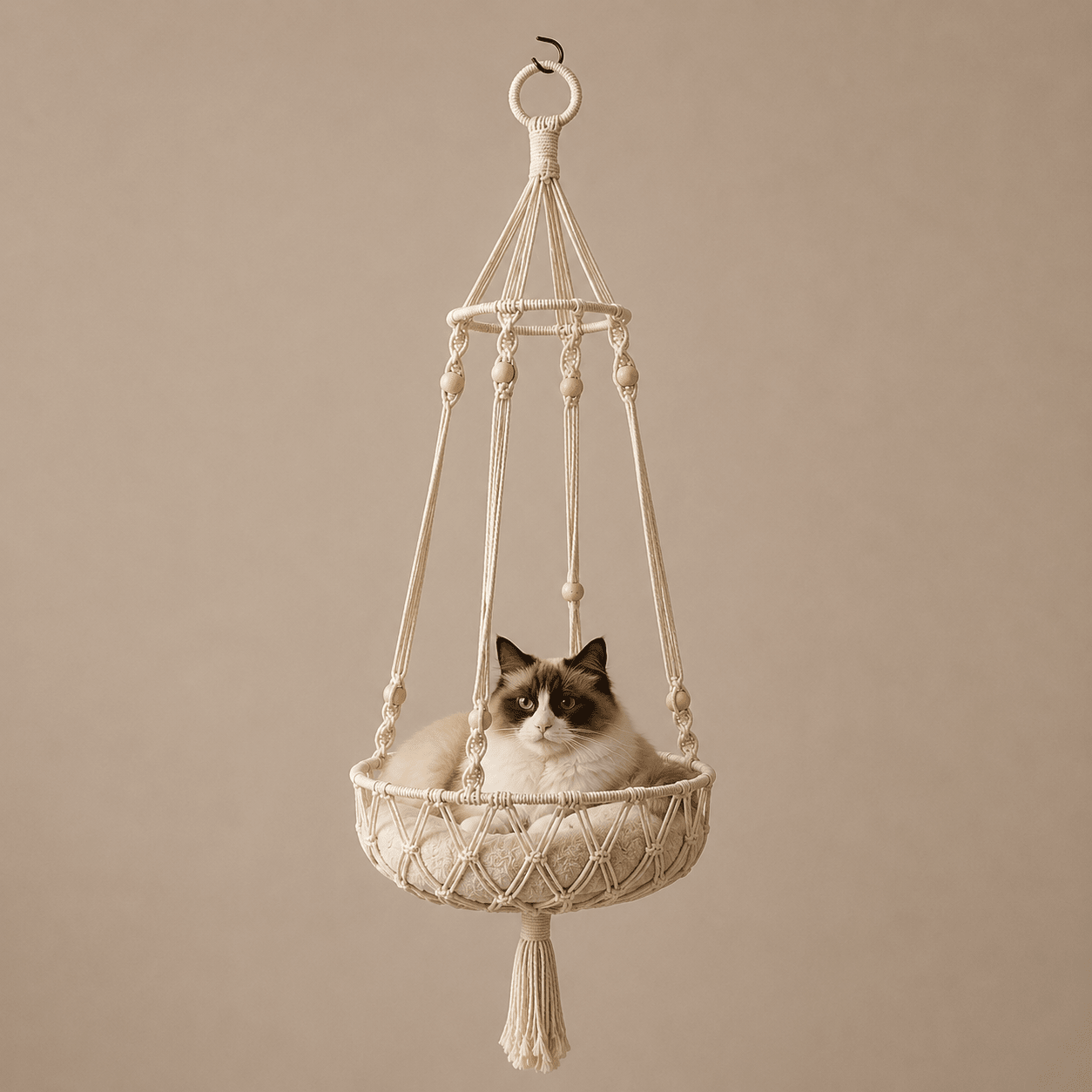 Bohemian Cat Hammock Bed - Coco & Harley - Pet Care > Cat Supplies > Cat Furniture - V888-ELOSUNG26570