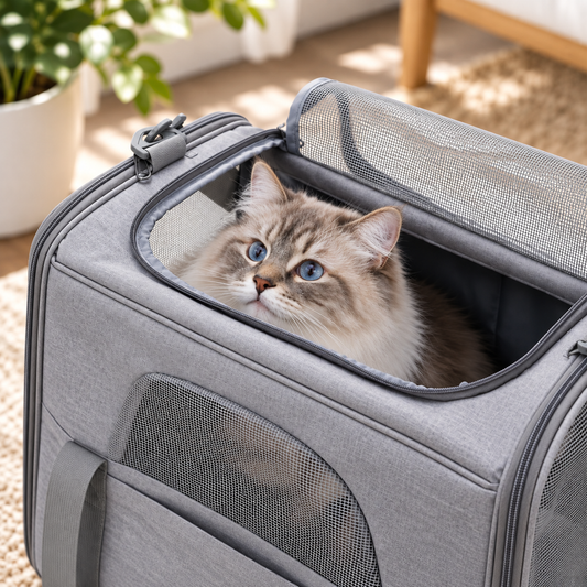 Foldable Soft-Sided Pet Carrier