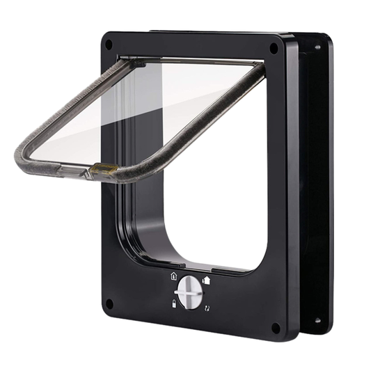 4-Way Locking Pet Flap Door - Weatherproof