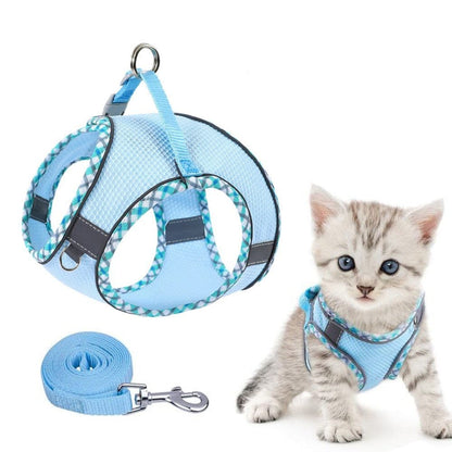 Adjustable Cat Harness with Leash