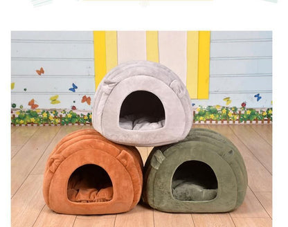Cat Nest Brown 50×40×38cm