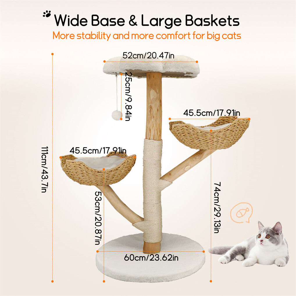 Cat Tree Condo 111cm