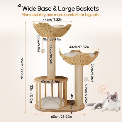 Cat Tree Condo 99cm
