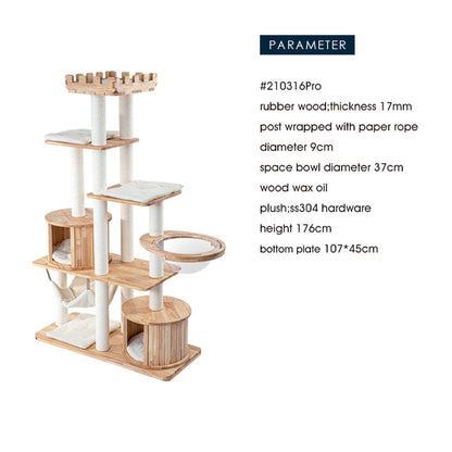 HONEYPOTCAT Cat Castle - 176cm