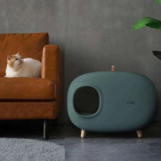 Retro Cat Litter Box Large