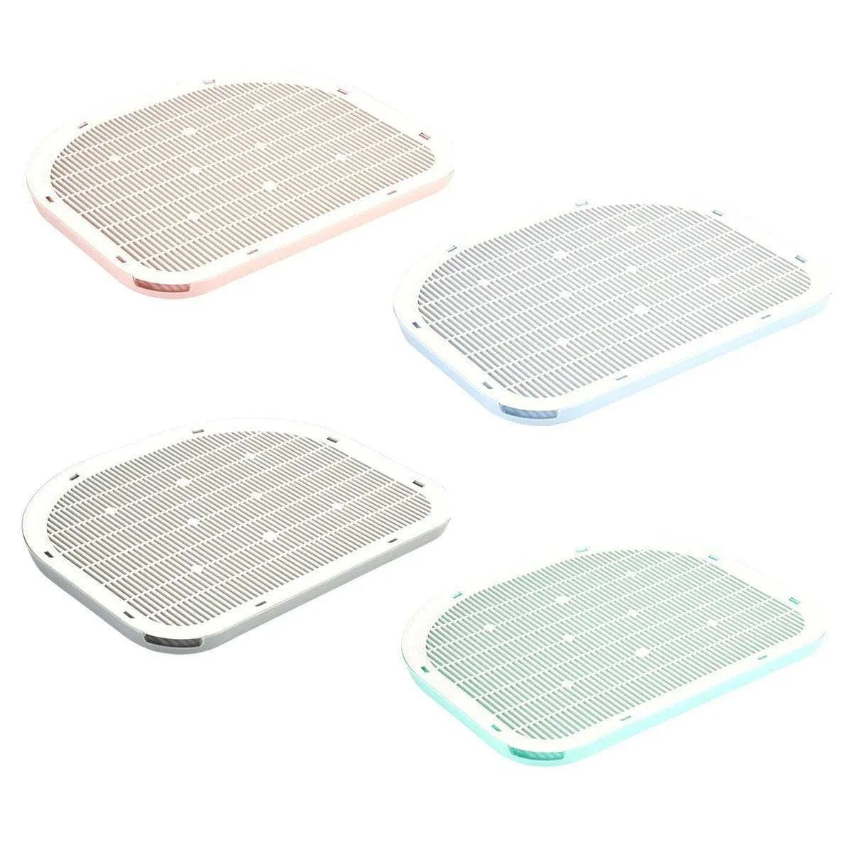 Cat Litter Trapping Mat - Coco & Harley - Pet Care > Cat Supplies > Cat Litter - V528-CAT-LITTER-MAT-BLUE-601738