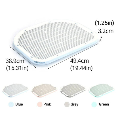 Cat Litter Trapping Mat - Coco & Harley - Pet Care > Cat Supplies > Cat Litter - V528-CAT-LITTER-MAT-BLUE-601738