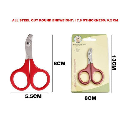 Pet Nail Grooming Scissors - Coco & Harley - Pet Care > Cleaning & Maintenance > Pet Grooming Supplies - V528-PETMINISCISSORS-513025