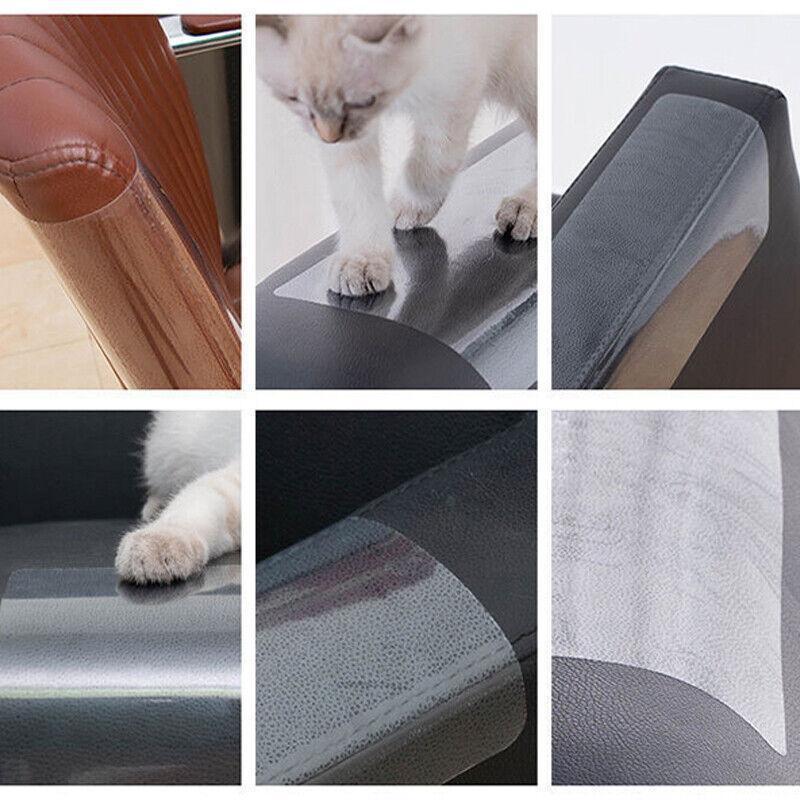 Cat Couch Sofa Scratch Guard Stickers Pet Furniture Anti-Scratching Protector - 2PCS