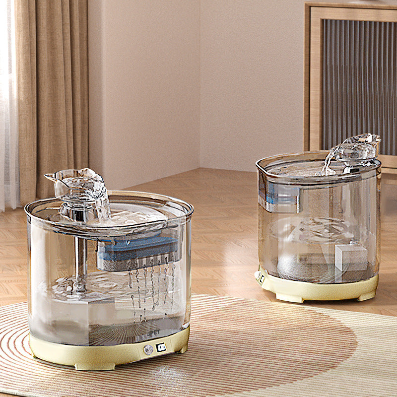 Intelligent Charging Pet Water Fountain 2.2L