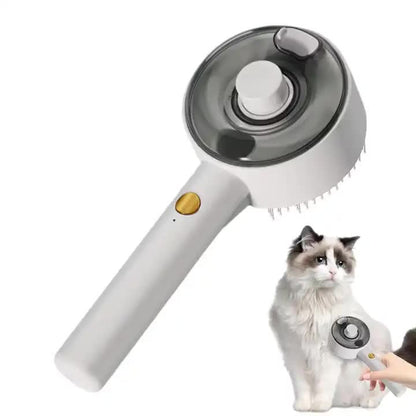 Cat Grooming Spray and Massage Brush - Coco & Harley - Pet Care > Cleaning & Maintenance > Pet Cleaning Supplies - V888-ELOSUNG13346