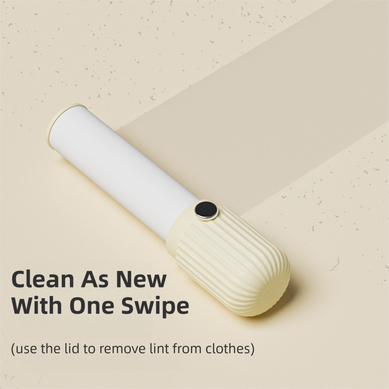 Green Portable Mini Lint Roller Set for Pet Hair Cleaning - 6 Refills (180 Sheets Total), Sticky Dust Remover Brush for Clothes & Travel