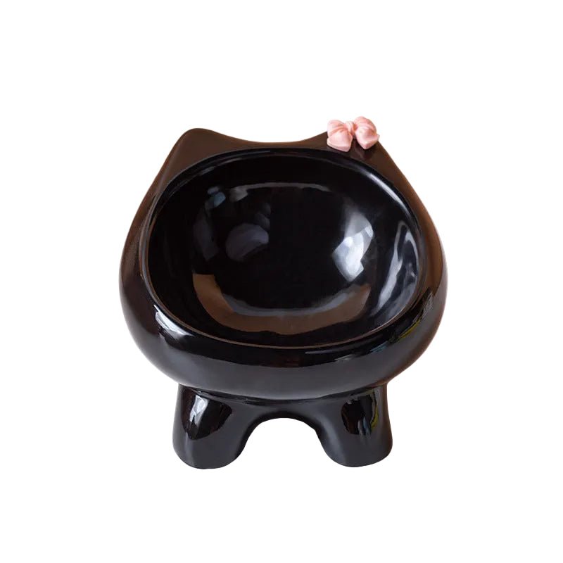 Ceramic Elevated Cat Bowl - Coco & Harley - Pet Care > Cat Supplies > Cat Bowls, Feeders & Waterers - V888-ELOSUNG40658