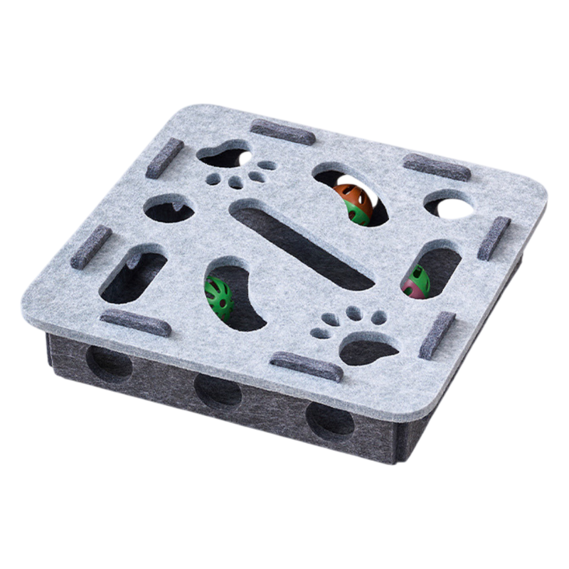 Interactive Felt Puzzle Box