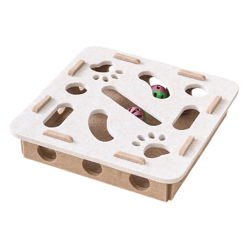 Interactive Felt Puzzle Box