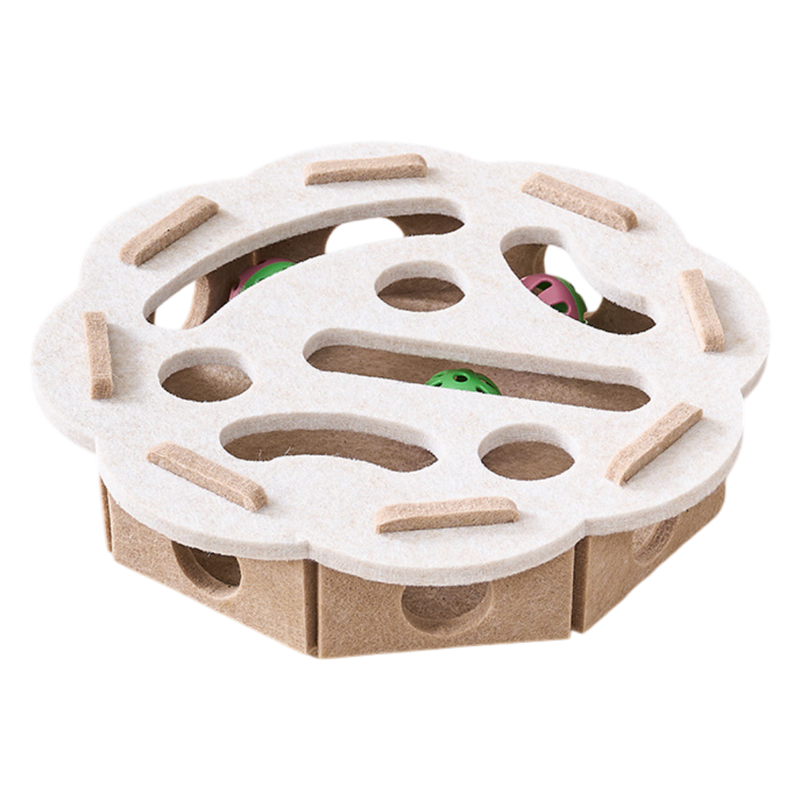 Interactive Felt Puzzle Box