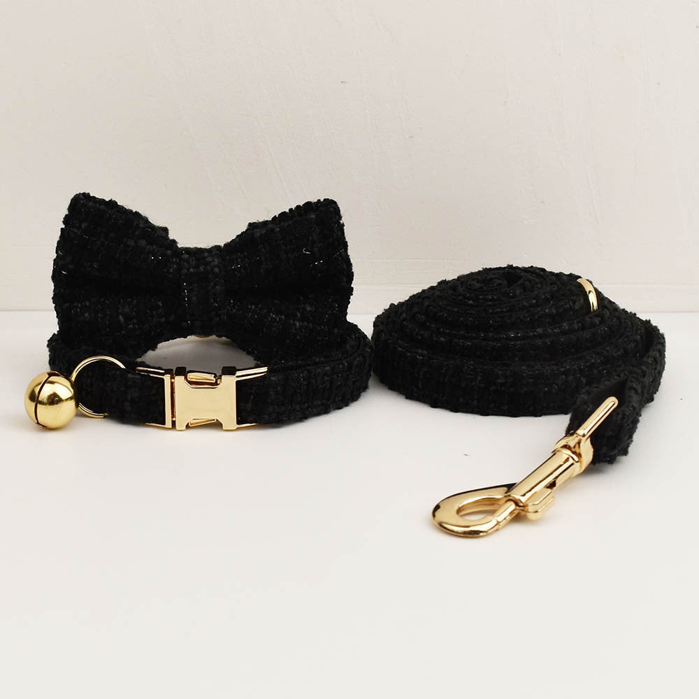 Tweed Pet Collar and Lead Set