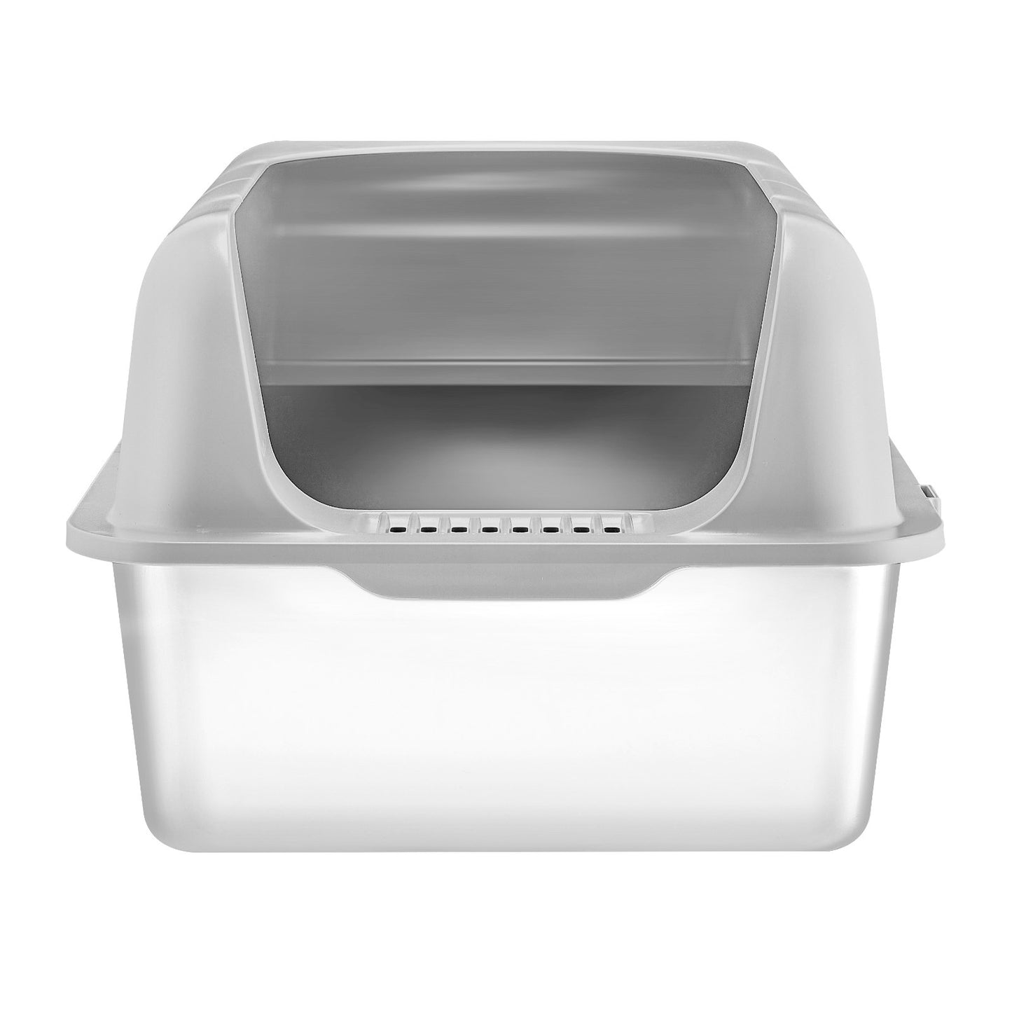 Stainless Steel Cat Litter Box - Coco & Harley - Pet Care > Cat Supplies > Cat Litter - V952-BKFSMSPBXGSLHVLT6V0