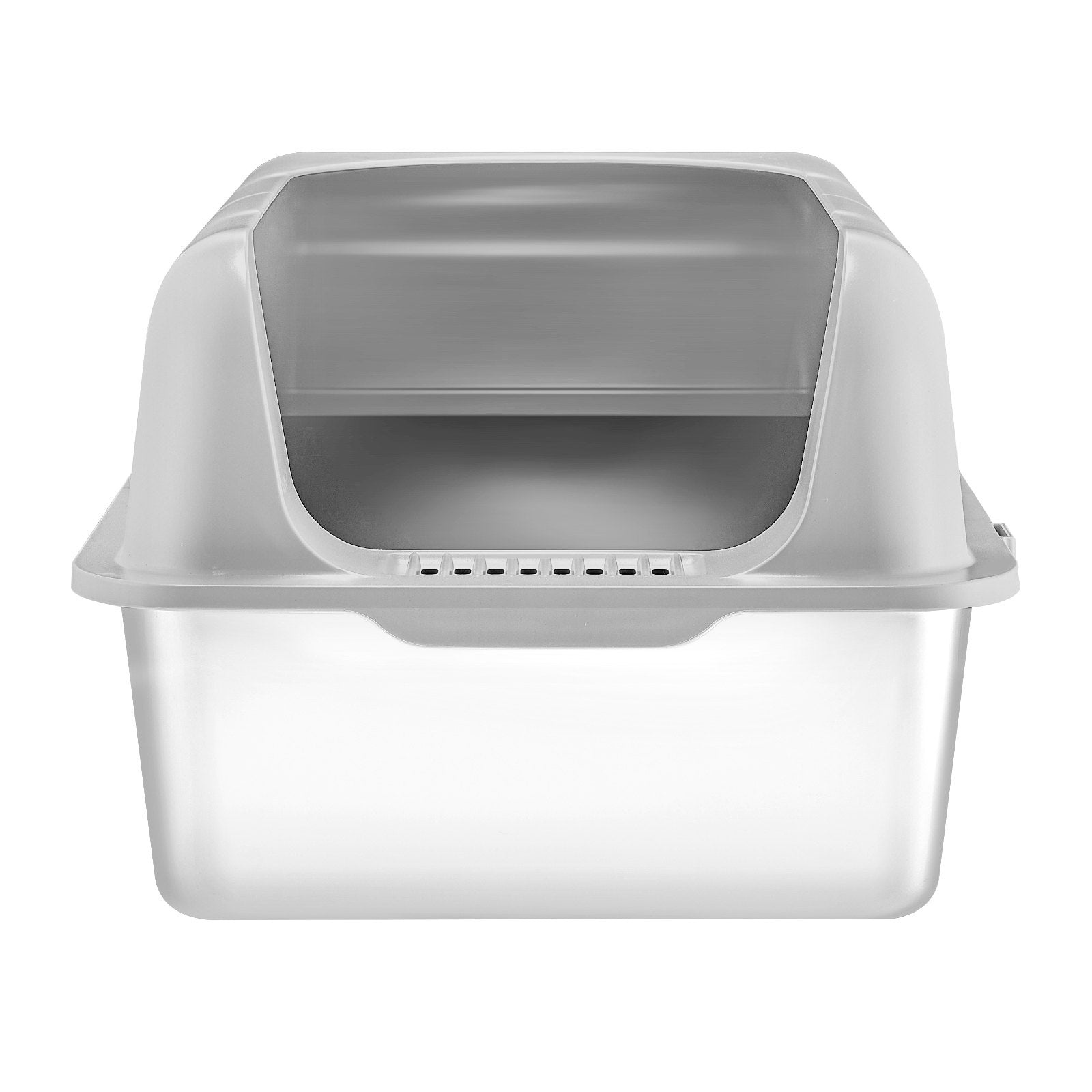Stainless Steel Cat Litter Box - Coco & Harley - Pet Care > Cat Supplies > Cat Litter - V952-BKFSMSPBXGSLHVLT6V0