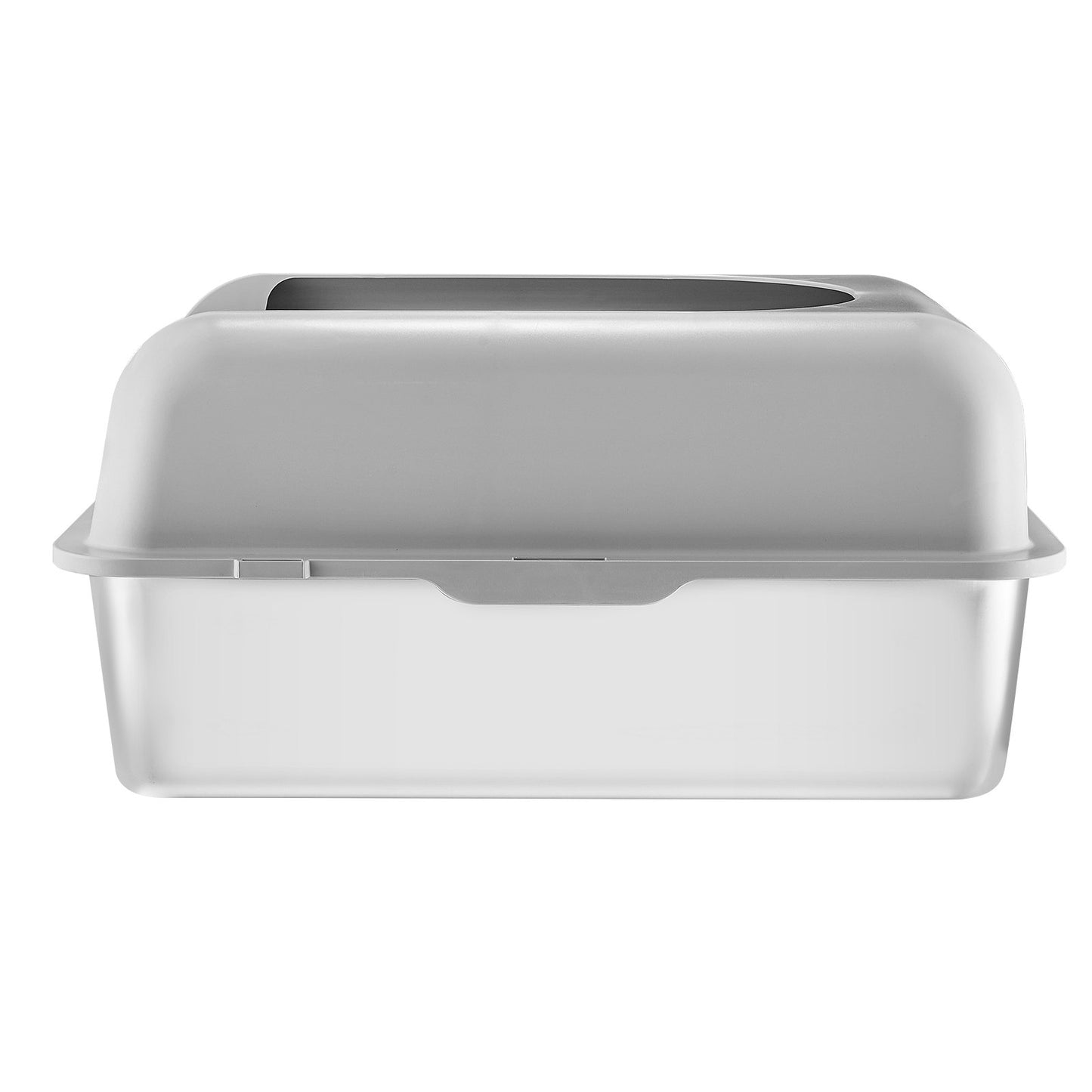 Stainless Steel Cat Litter Box - Coco & Harley - Pet Care > Cat Supplies > Cat Litter - V952-BKFSMSPBXGSLHVLT6V0