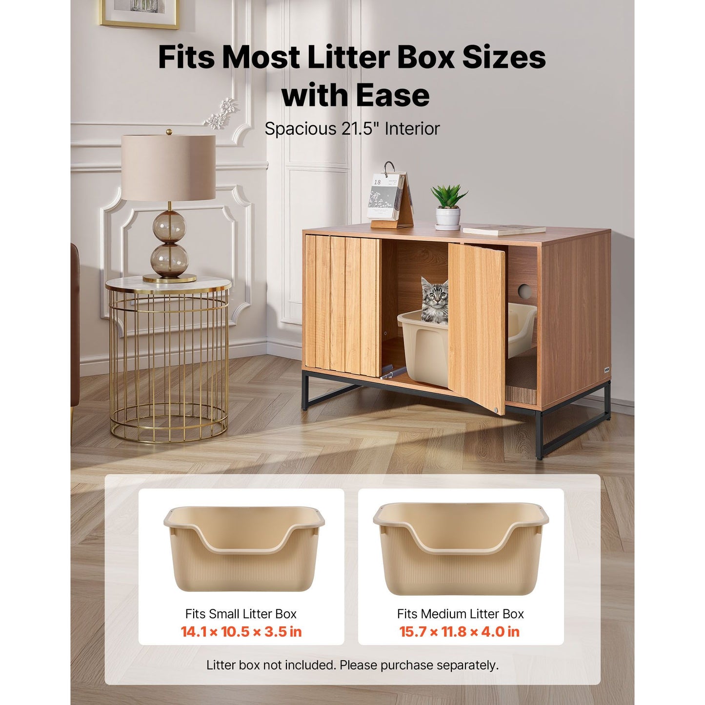 Hidden Litter Box Enclosure - Coco & Harley - Pet Care > Cat Supplies > Cat Litter - V952-JSJJMSPWQ3151XBNF001V0