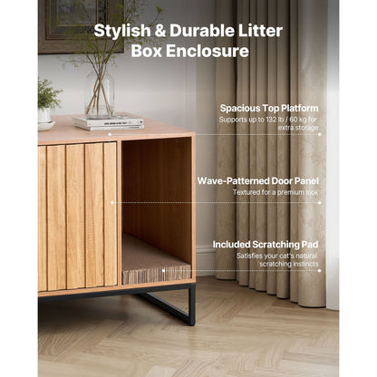 Hidden Litter Box Enclosure - Coco & Harley - Pet Care > Cat Supplies > Cat Litter - V952-JSJJMSPWQ3151XBNF001V0