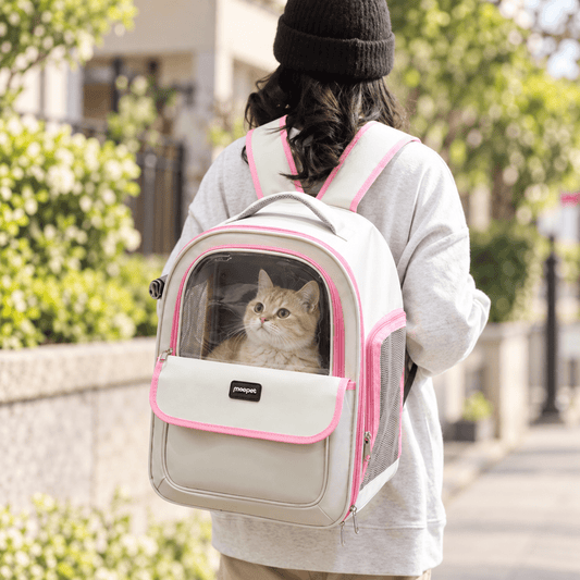 Window View Cat Carrier Backpack - Coco & Harley - Pet Care > Cat Supplies > Cat Carriers & Crates - V888-ELOSUNG18090