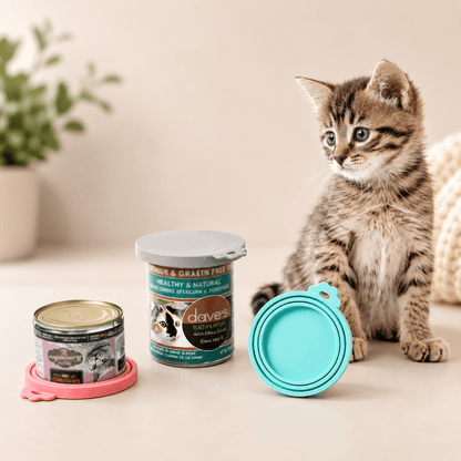 Silicone Pet Food Can Covers - Coco & Harley - Home & Garden > Kitchenware > Food Storage - V1258-DP02-D-211