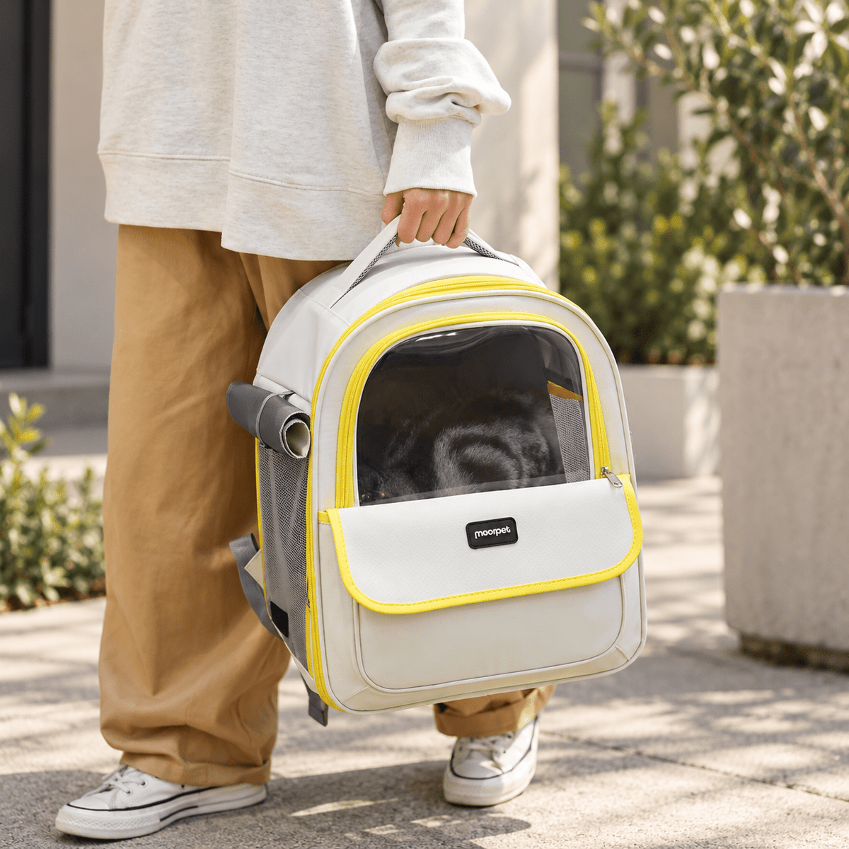Window View Cat Carrier Backpack - Coco & Harley - Pet Care > Cat Supplies > Cat Carriers & Crates - V888-ELOSUNG18090